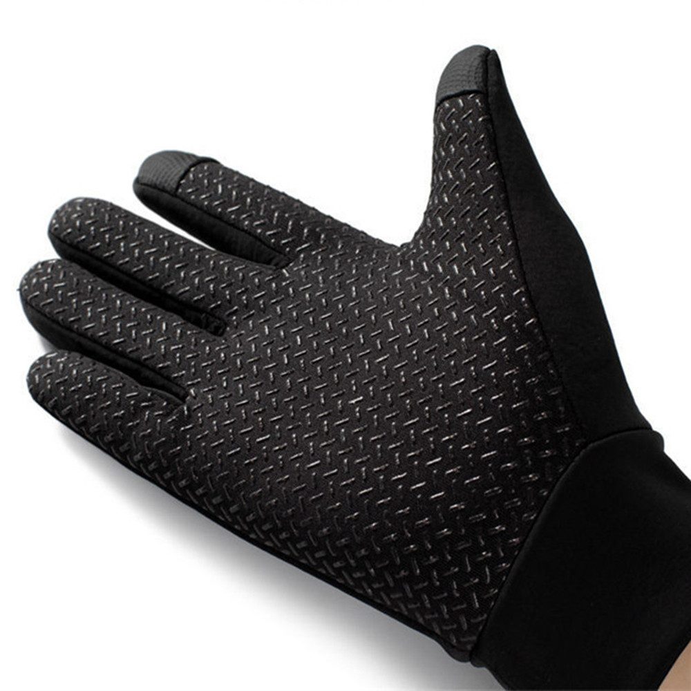 Cachito Fahrradhandschuhe Thermo Handschuhe Herren Damen, Winter Touchscreen handschuhe für Laufen Reiten Gehen Fahren Outdoor – Bild 5 von 5