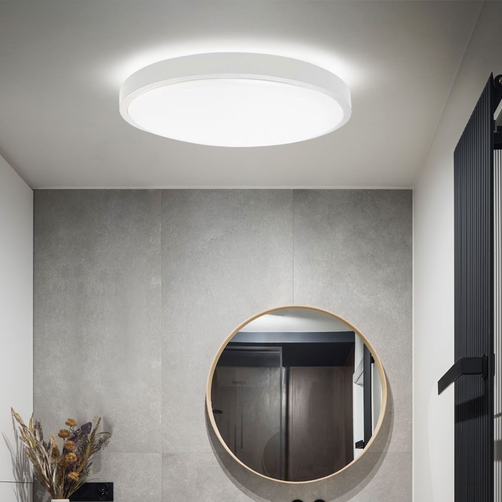 V-TAC LED Deckenleuchte, LED-Leuchtmittel fest verbaut, Neutralweiß, LED De günstig online kaufen