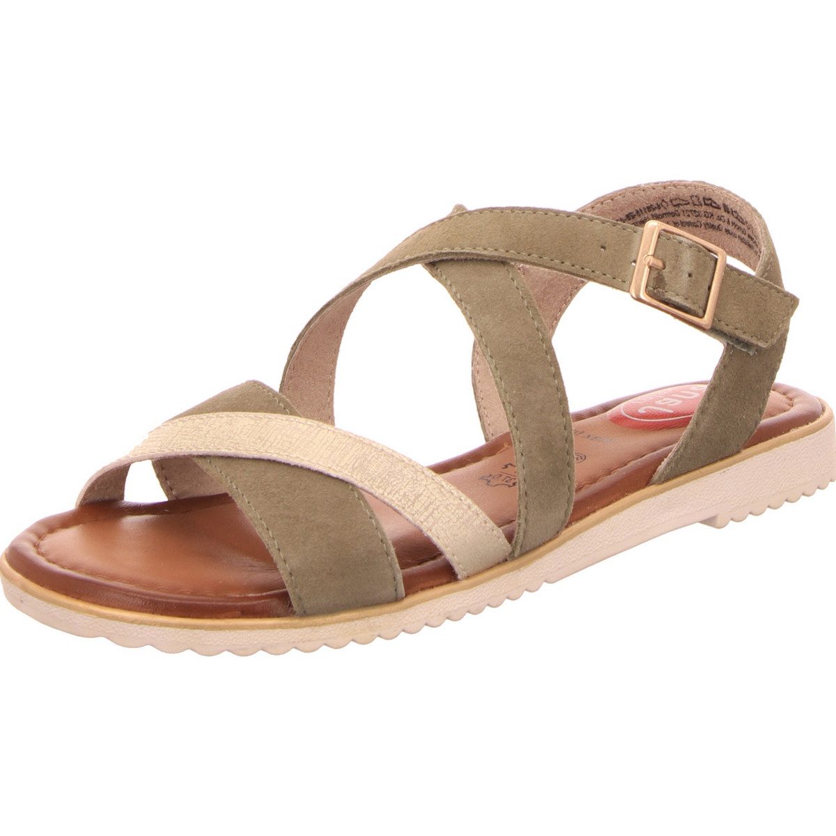 Sandalen für Damen in grün Sandale