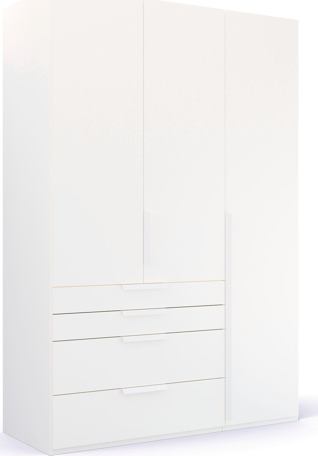 rauch Drehtürenschrank Purisma mit Schubladen und umfangreichem Zubehör, mit Soft-Close-Funktion