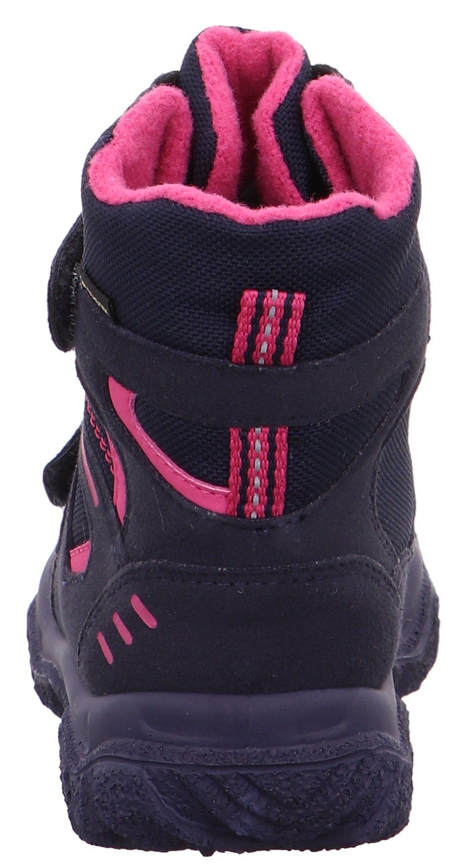 wasserdichter GORE-TEX HUSKY Membrane Superfit Mittel Winterboots dunkelblau-pink mit WMS: