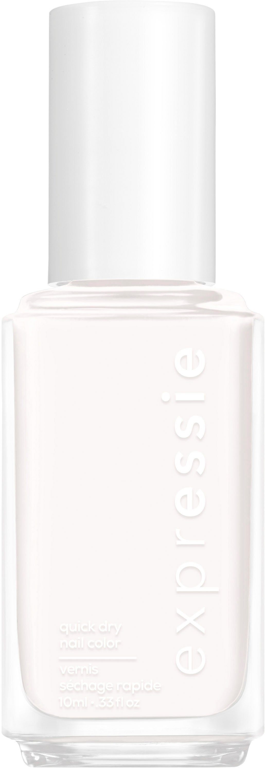 essie Nagellack Expressie, schnelltrocknende, vegane weiß 500 Formel