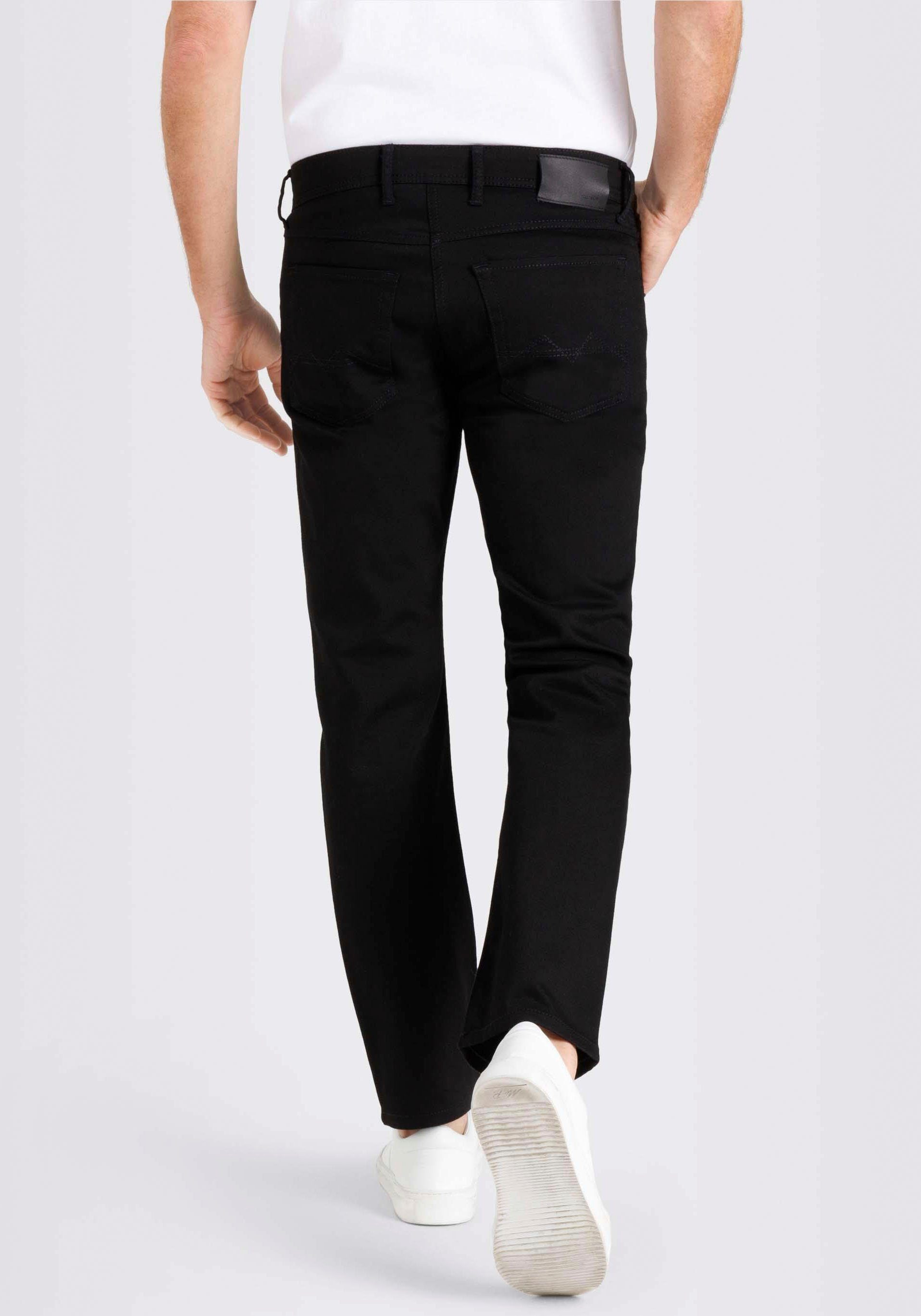 MAC Straight-Jeans Arne Optik, in Stretch black gepflegter mit stay