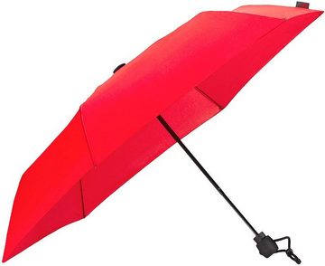 EuroSCHIRM® Taschenregenschirm light trek® ultra, rot, extra leicht