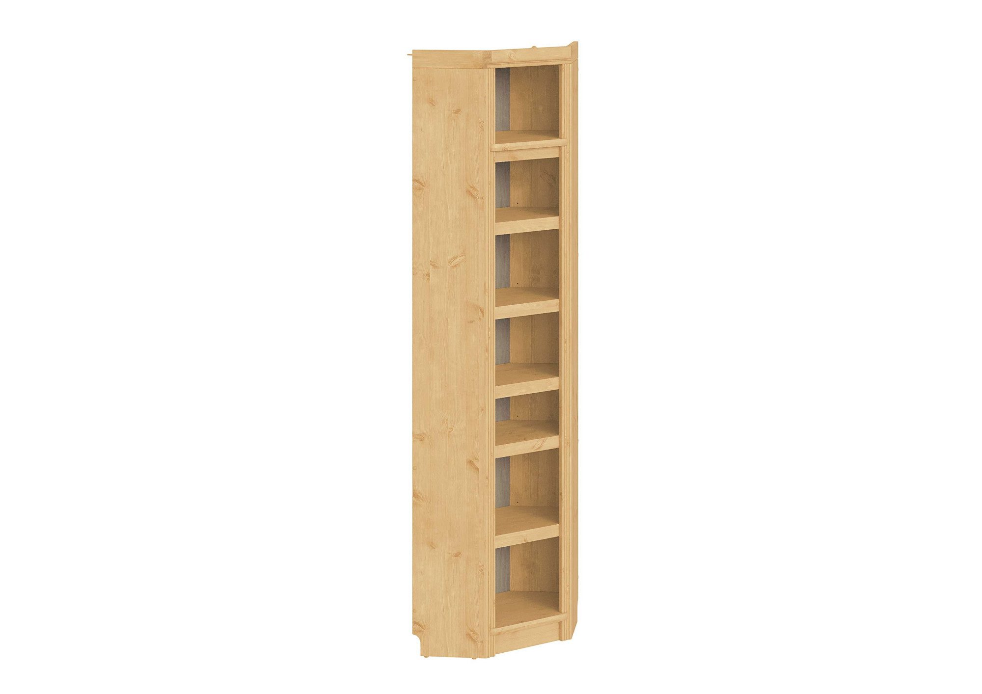 OTTO home Eckregal Soeren Regal Höhe 220 cm, massive Kiefer, FSC®-zertifiziert, passend für Regale Soeren mit einer Tiefe von 29 cm