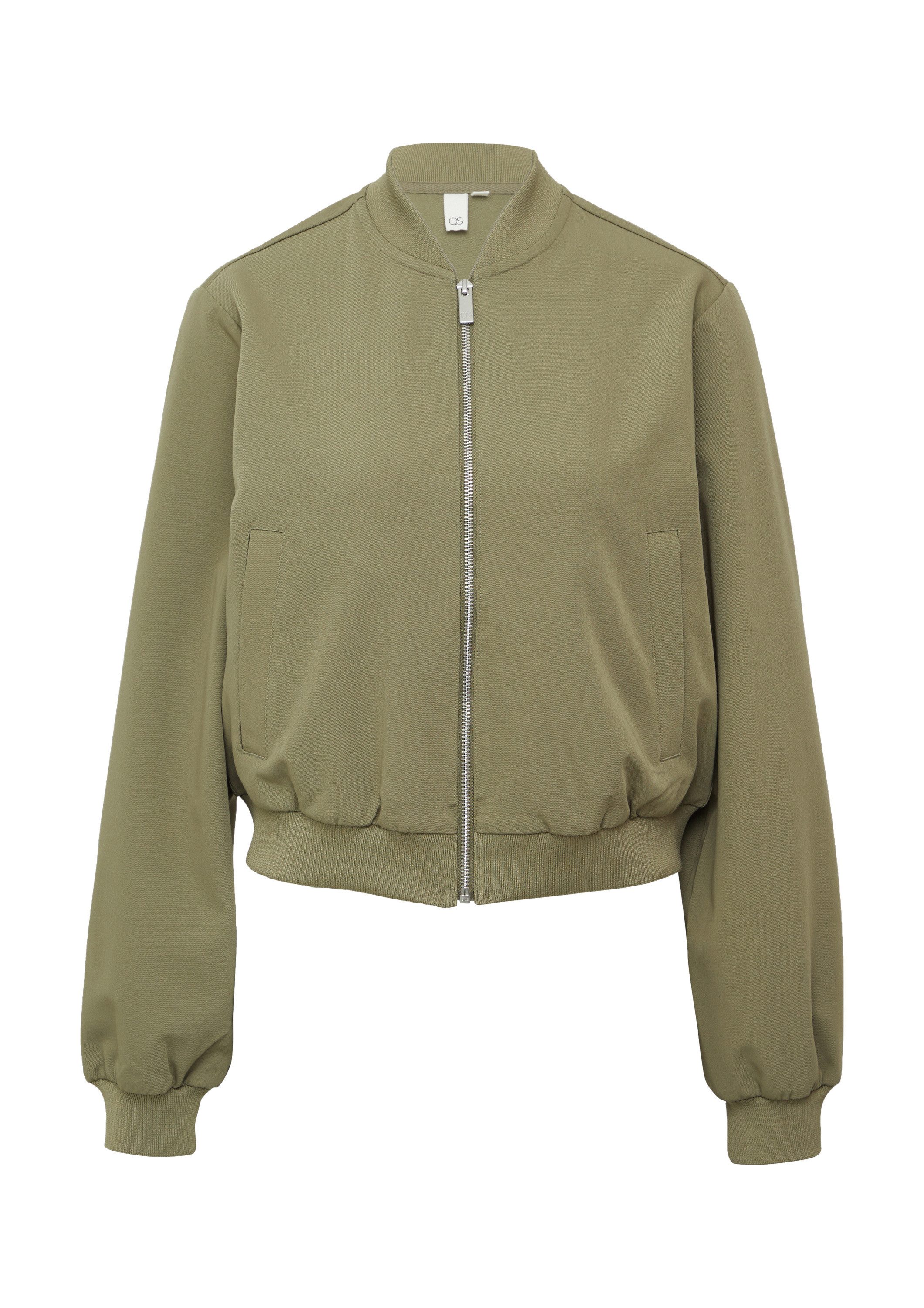 QS Funktionsjacke Outdoor-Jacke Blouson mit Stehkragen
