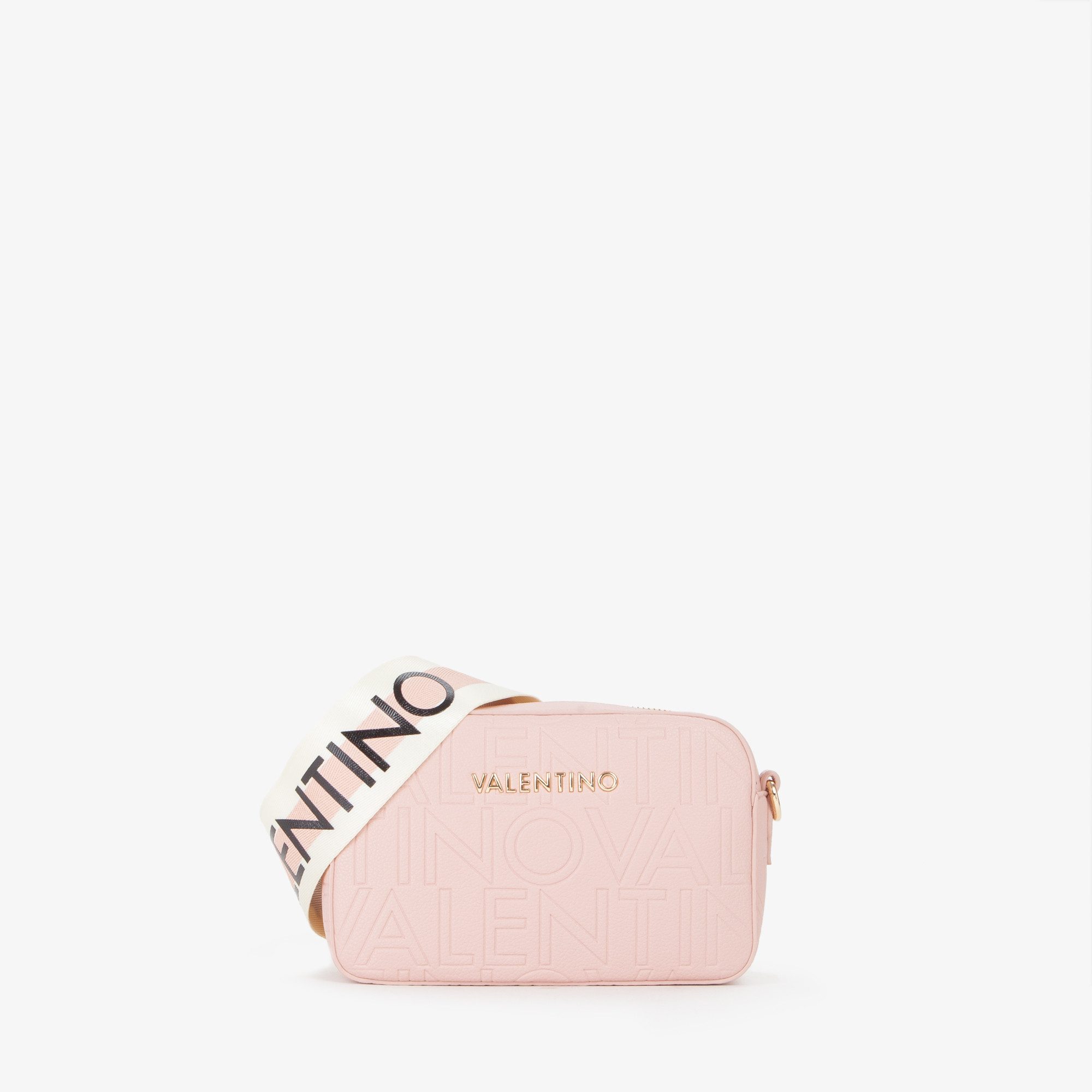 VALENTINO BAGS Mini Bag PANSY, Damen Schultertasche, Handtasche, Umhängetasche mit Logoprägung