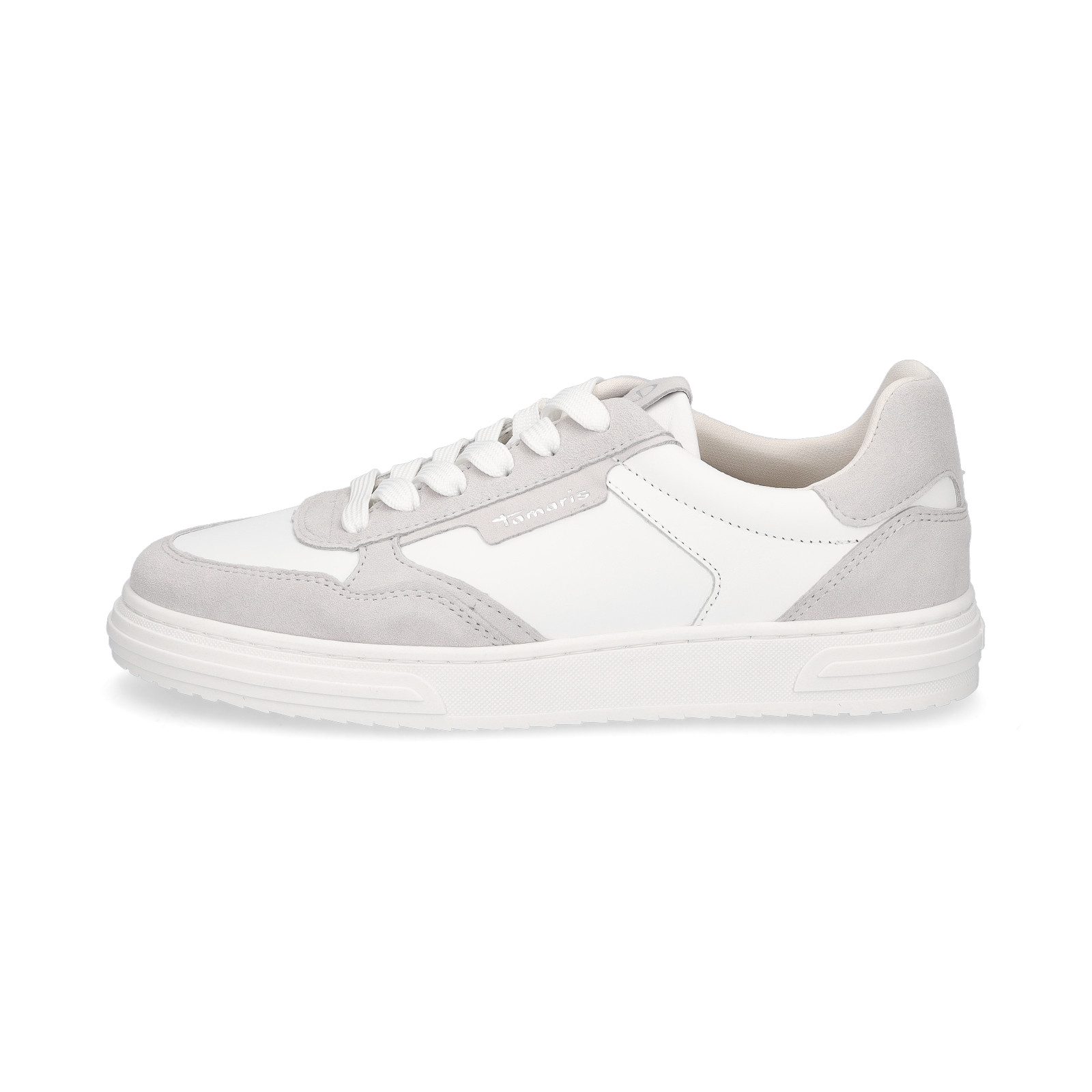 Tamaris Tamaris Damen Sneaker weiß grau Sneaker
