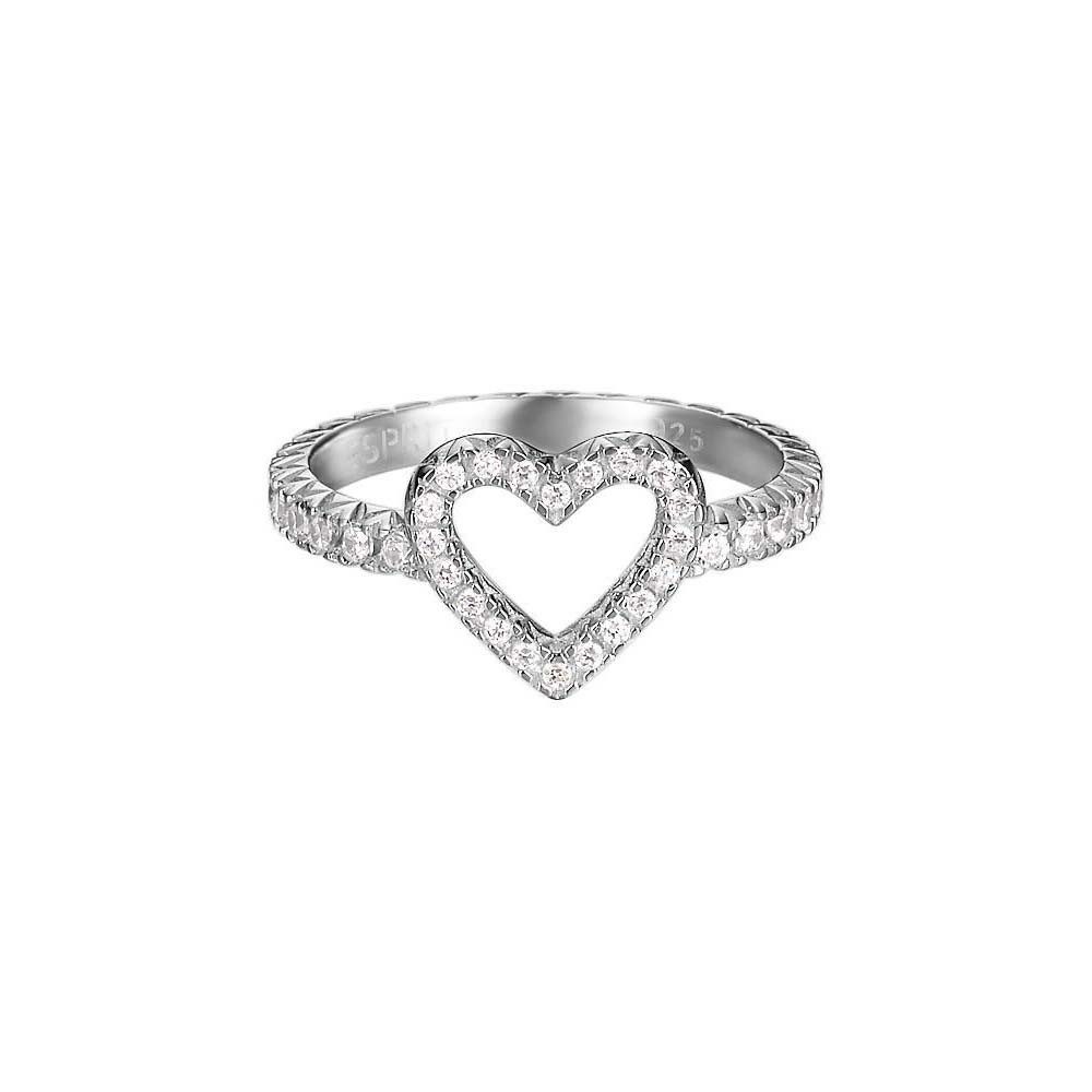 Fingerring Ring Damen 925er Sterling-Silber Gr. 56 (17,8mm) ESRG92050A180
