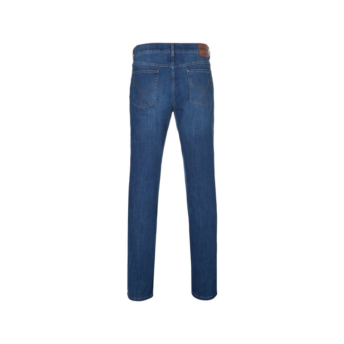 blau Brax regular (1-tlg) Straight-Jeans