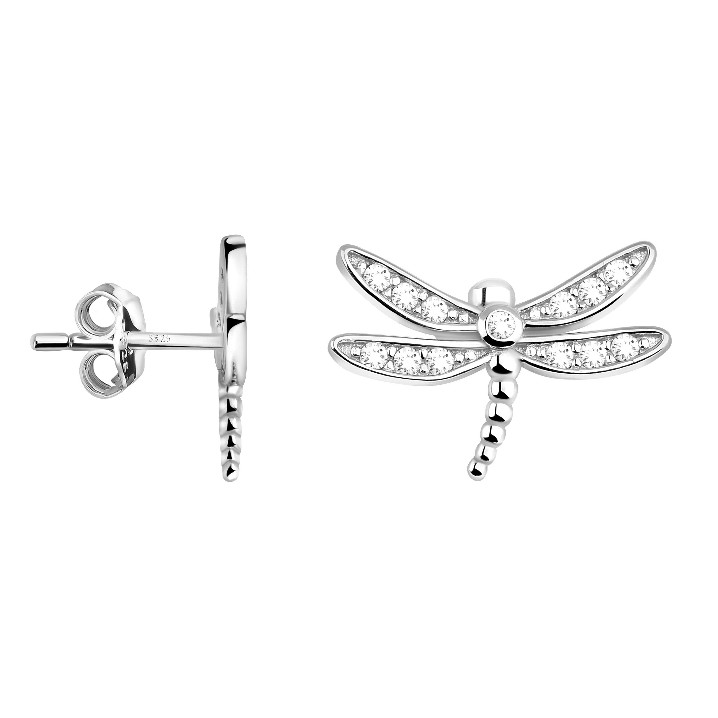 Sofia Milani Paar Ohrstecker Libelle, 925 Silber Damen Schmuck - E2228 günstig online kaufen