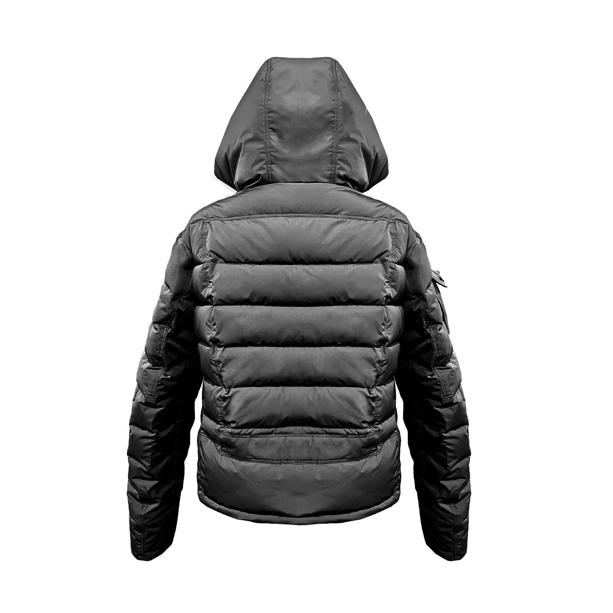 Lara Laurén Funktionsjacke kurze und warme Kapuzenjacke mit Teddyfell wasserabweisende und winddichte Übergangsjacke