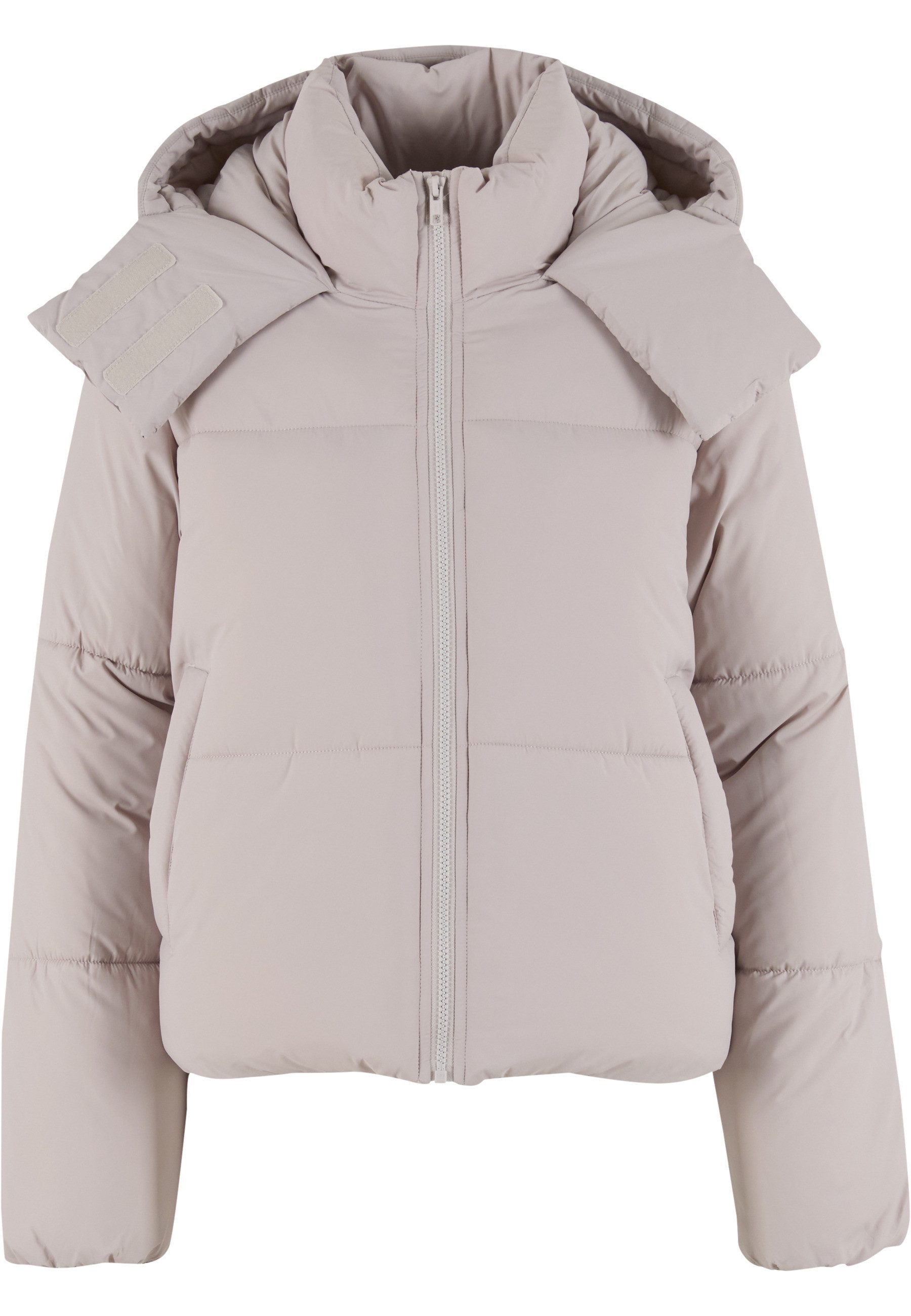 URBAN CLASSICS Winterjacke Urban Classics Ladies Hooded Collar Puffer Jacket (1-St)