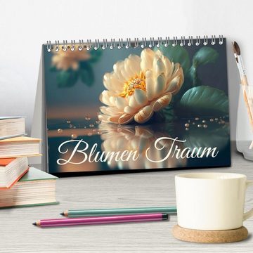 CALVENDO Wandkalender Blumen Traum (Tischkalender 2025 DIN A5 quer), CALVENDO Monatskalender