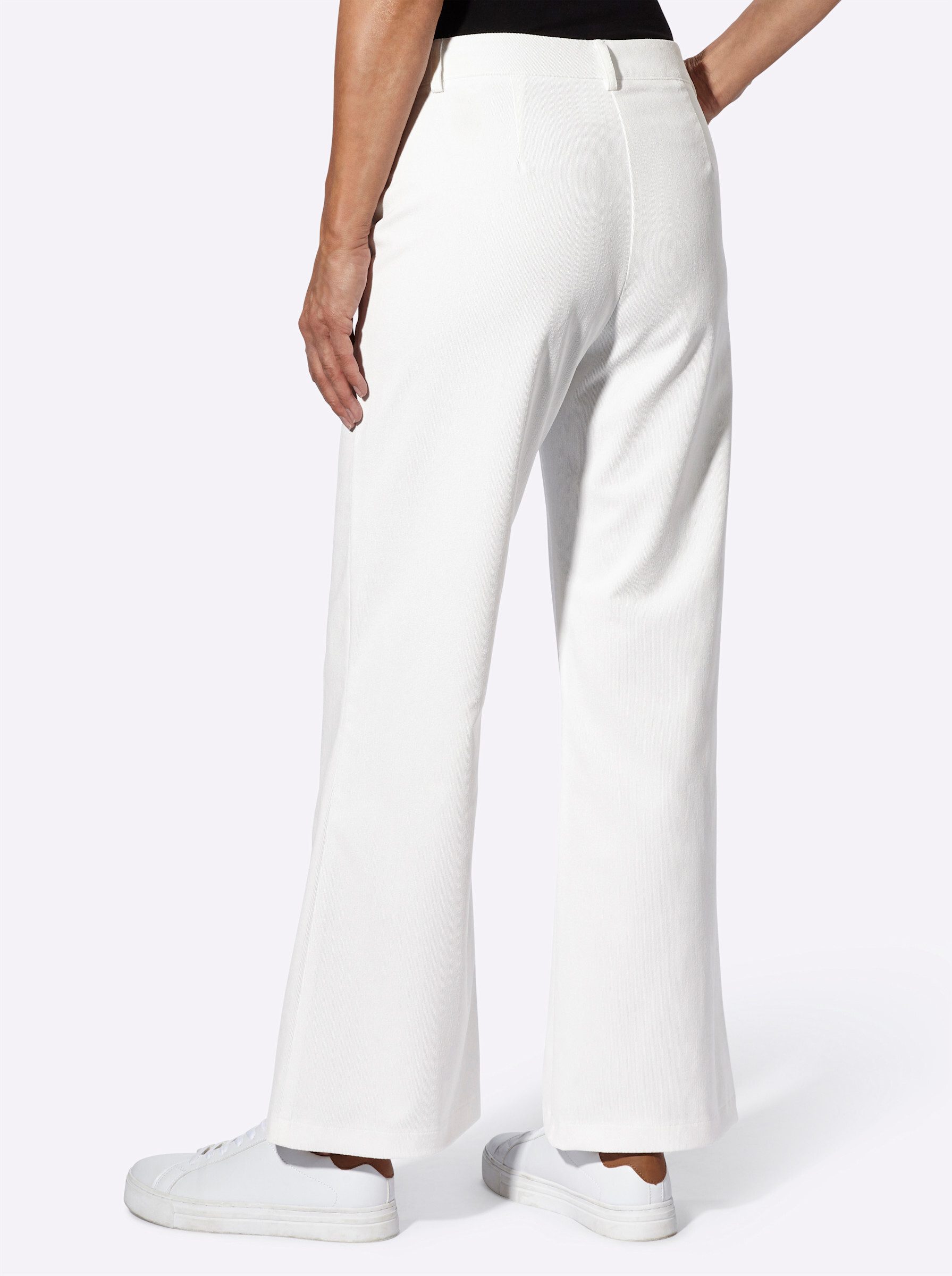 Sieh an! Jerseyhose Cord-Hose komfortabel