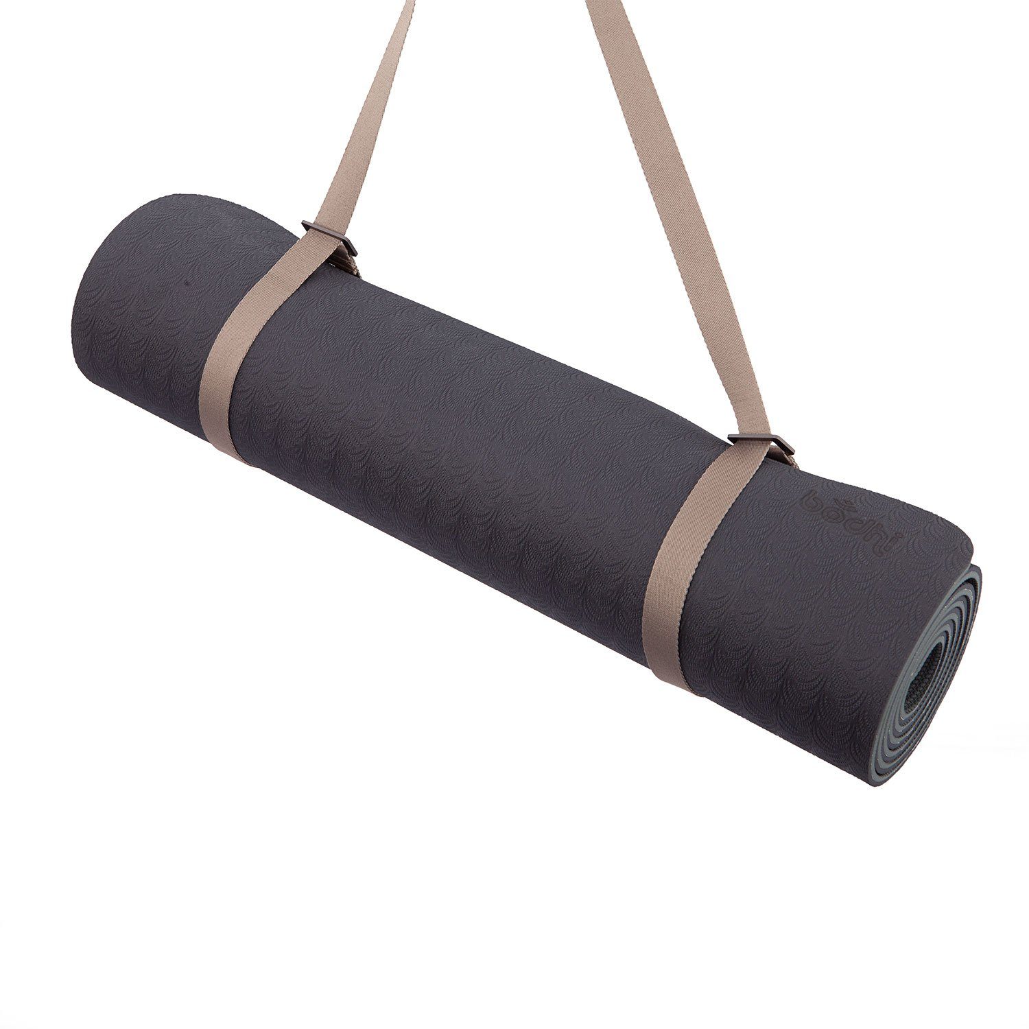 bodhi Yogamatte Zweifarbiger Yogamatten-Tragegurt grau – Bild 2 von 5
