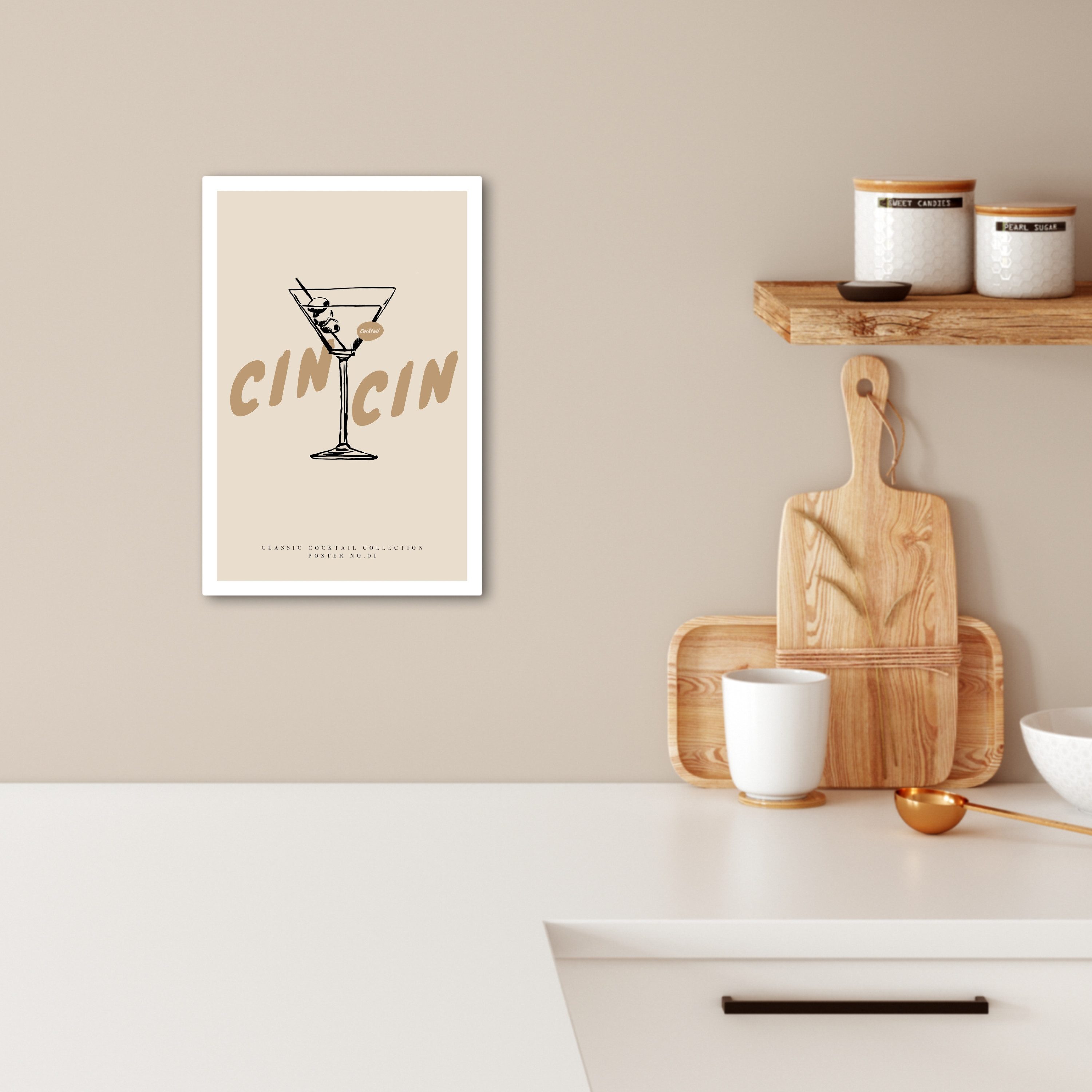 OneMillionCanvasses® Leinwandbild Cocktail - Cin Cin günstig online kaufen