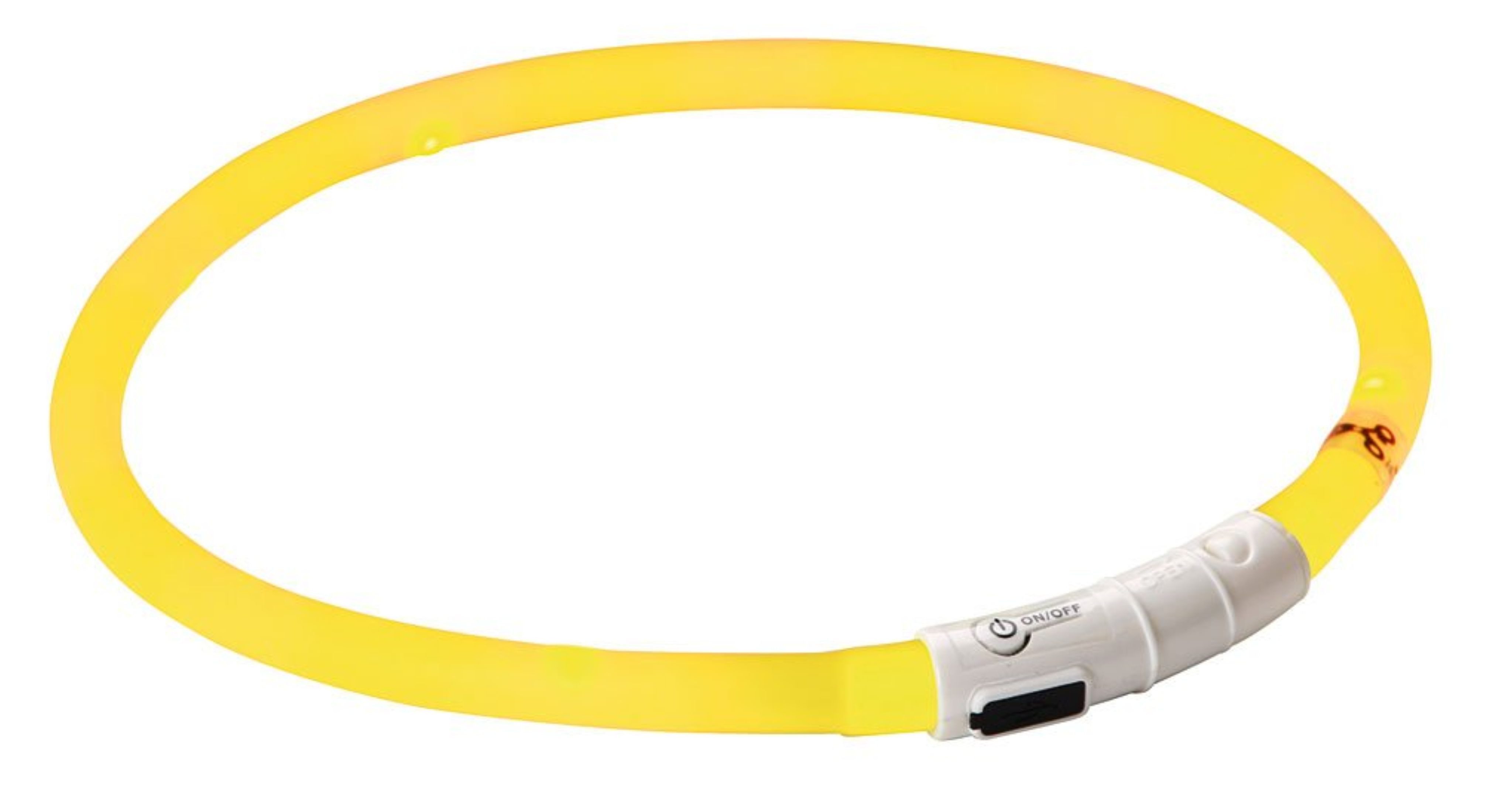 Kerbl Hunde-Halsband Maxi Safe LED Halsband gelb Kerbl 81190