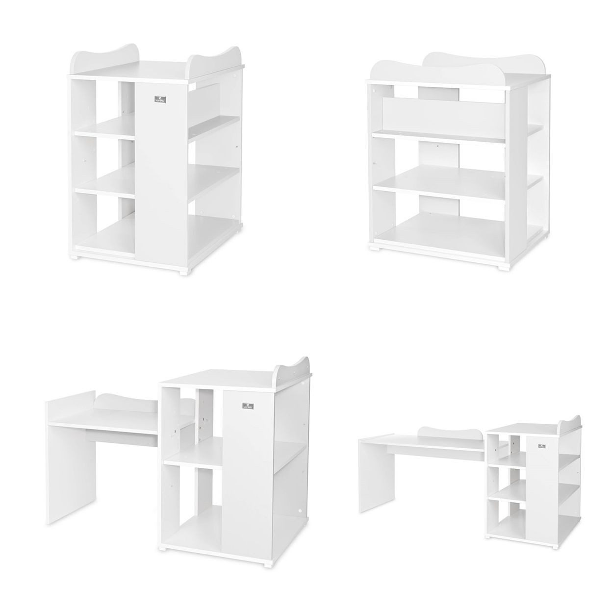 Lorelli Komplettbett Babybett Multi, Jugendbett, Schreibtisch, Wickeltisch, mehrfach umbaubar