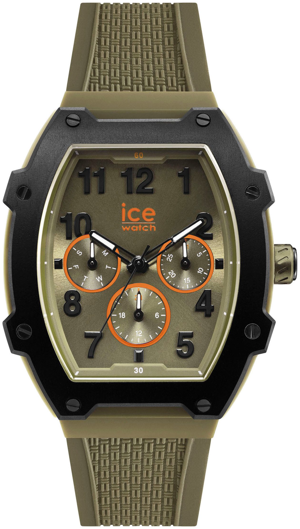 ice-watch Multifunktionsuhr ICE boliday - Men - Plastic - Medium - MT 023317, Armbanduhr, Quarzuhr, Herrenuhr, Silikonarmband, Datum