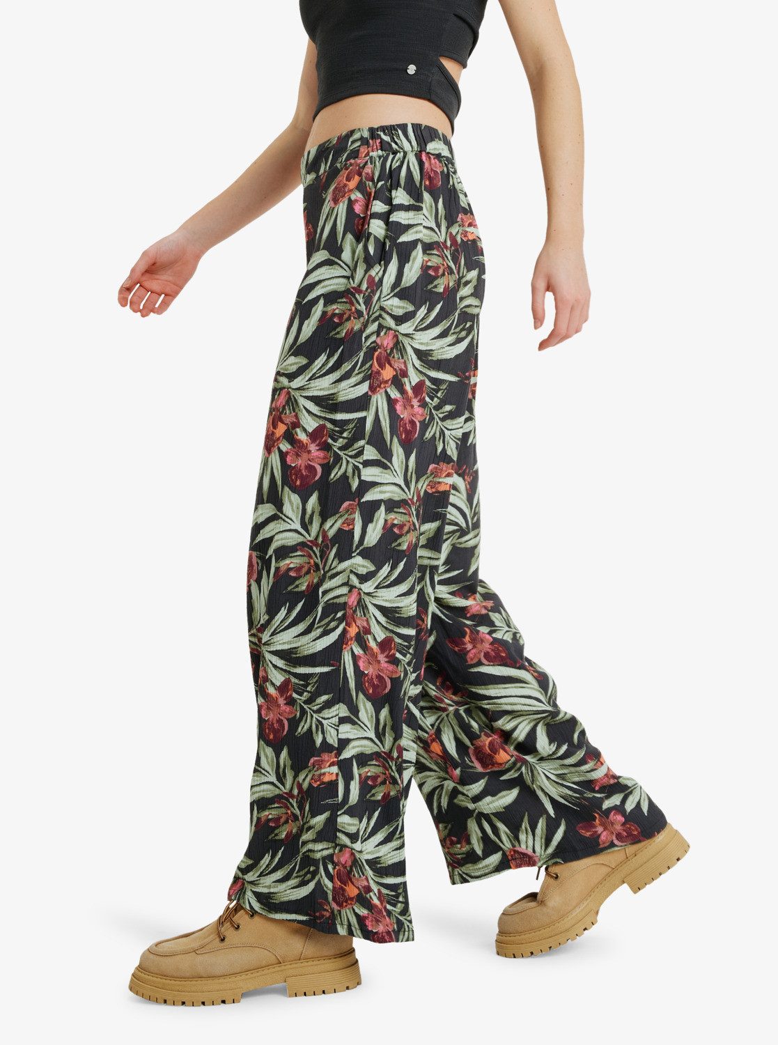 Roxy Stoffhose MIDNIGHT AVENUE CRINKLE (1-tlg) günstig online kaufen