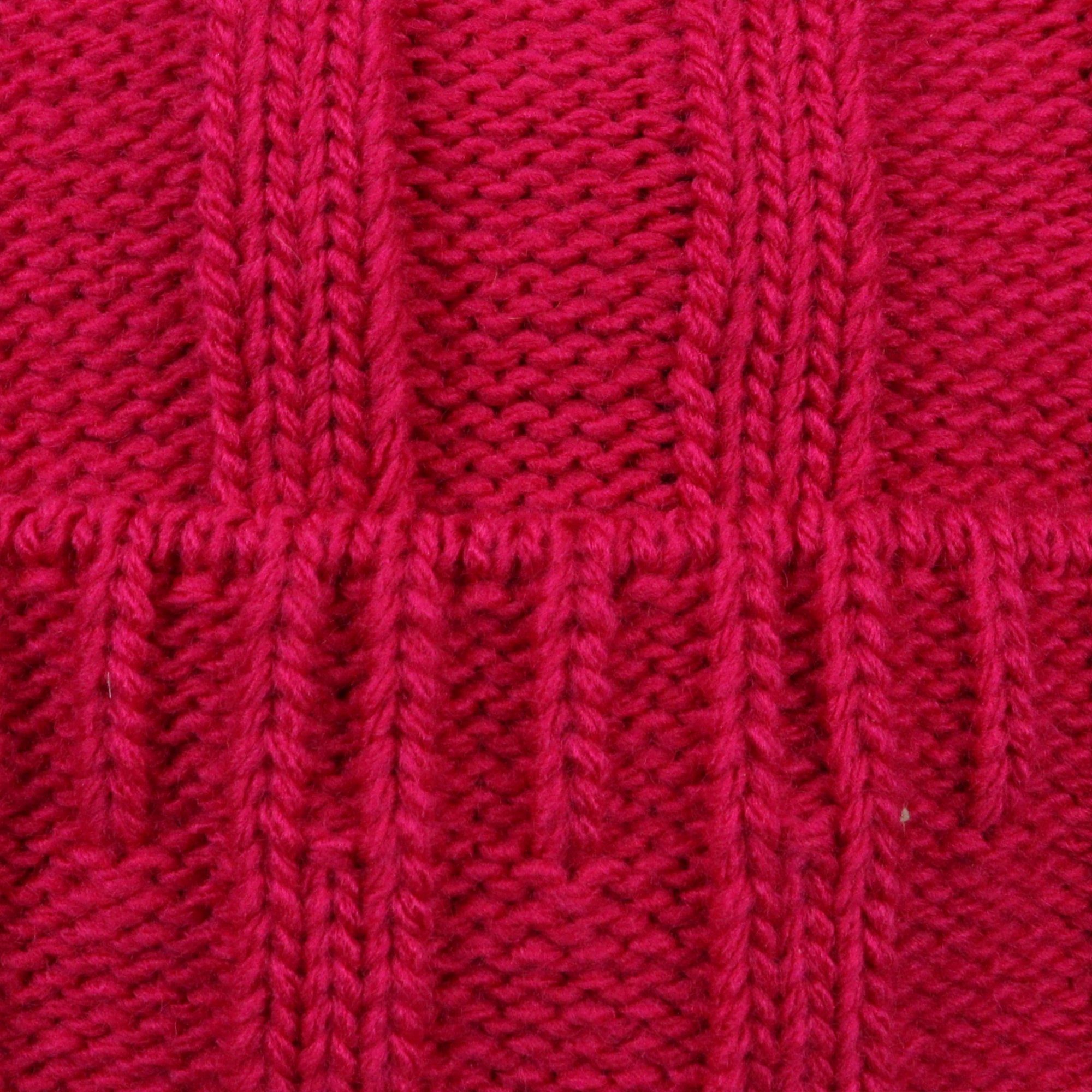 ZEBRO Strickmütze "Andrea" mit Kunstfellbommel günstig online kaufen
