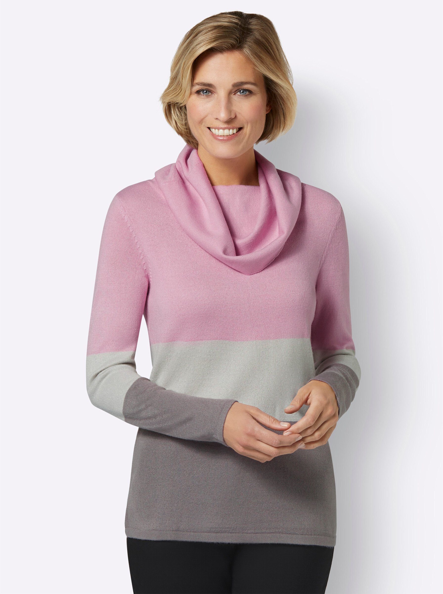 Strickpullover Rollkragenpullover