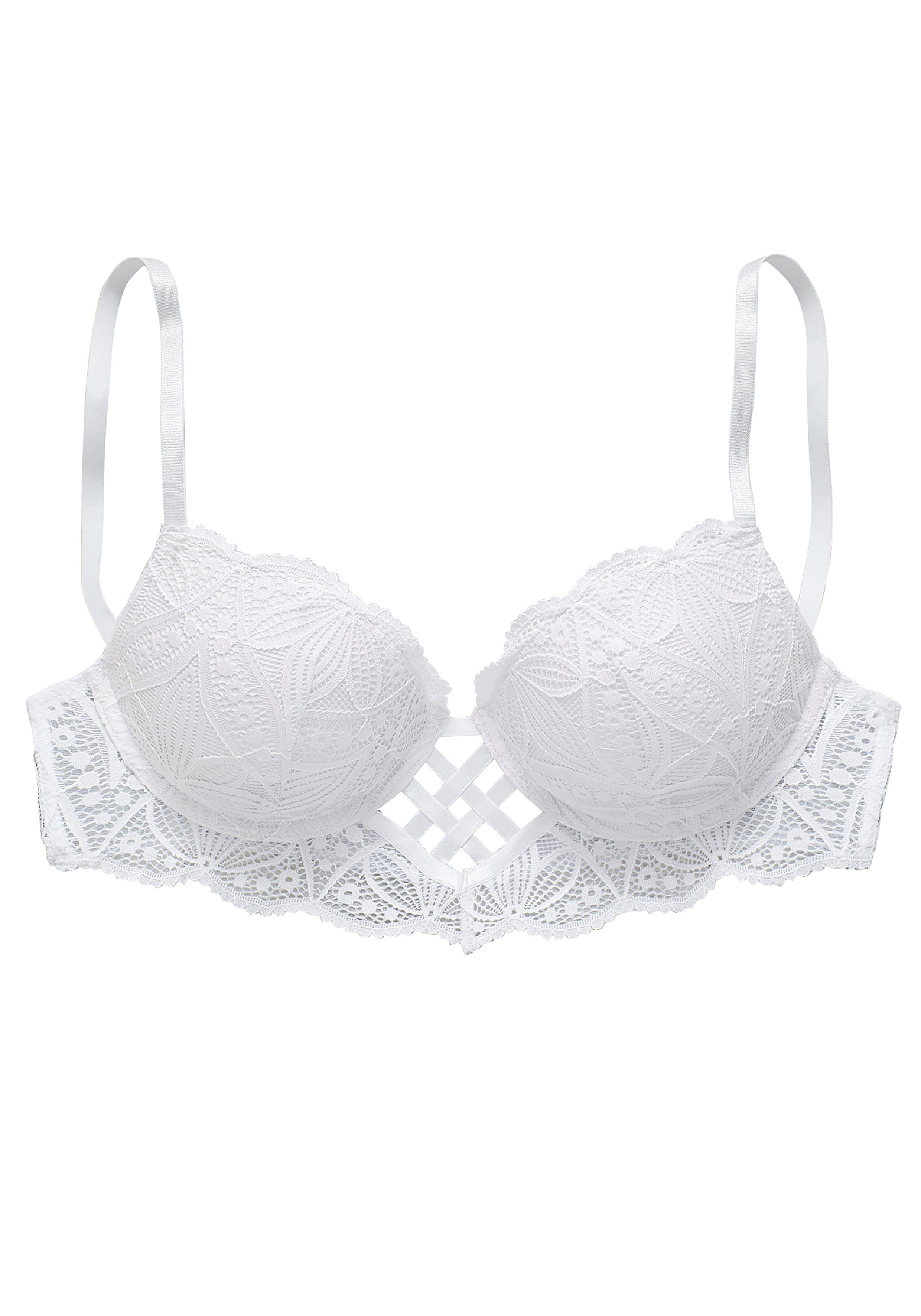 Vivance Push-up-BH mit verführerischer Schnürung und Spitze, Dessous. € 34,99