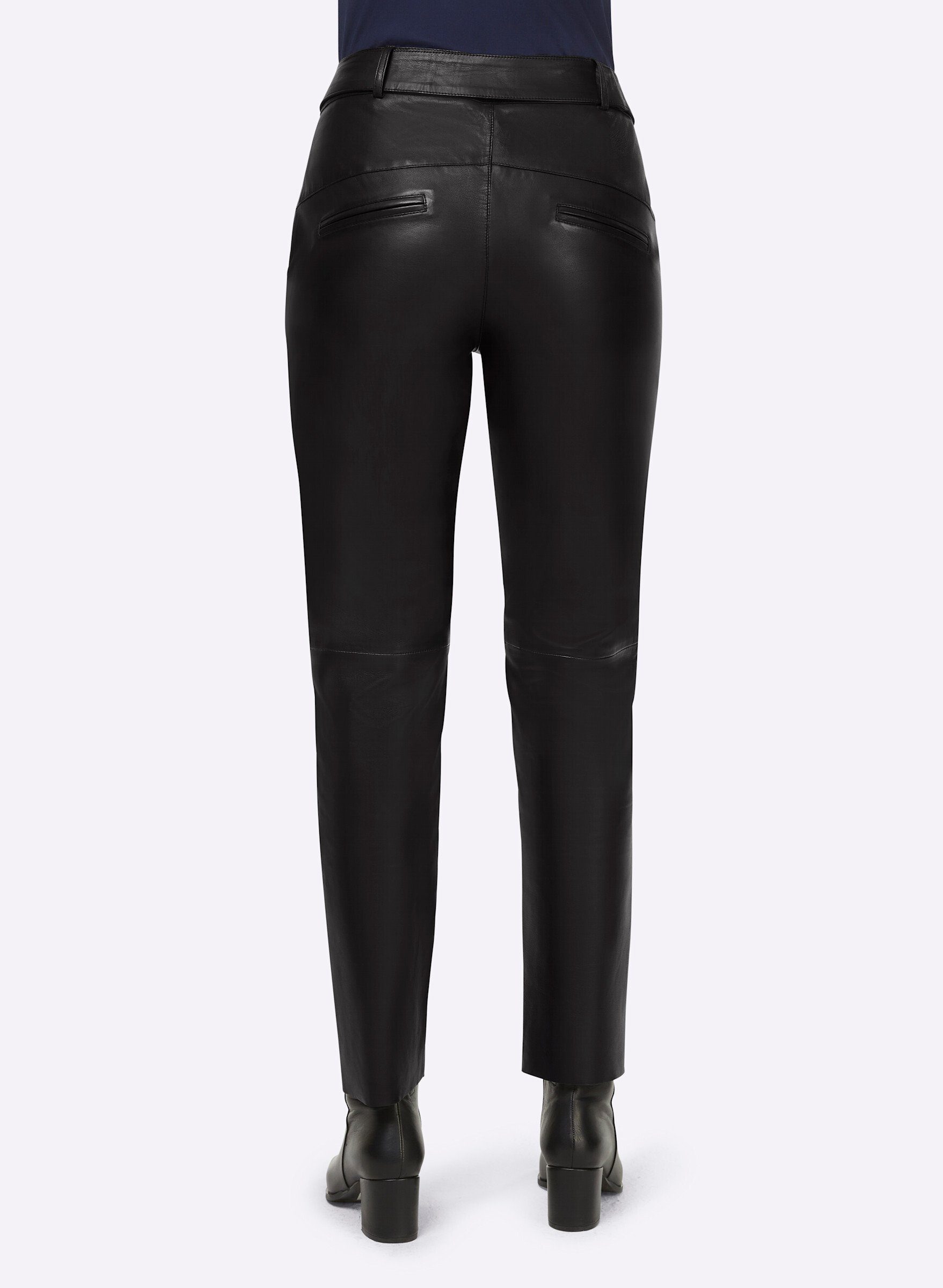 heine Jerseyhose Lederhose erhöht