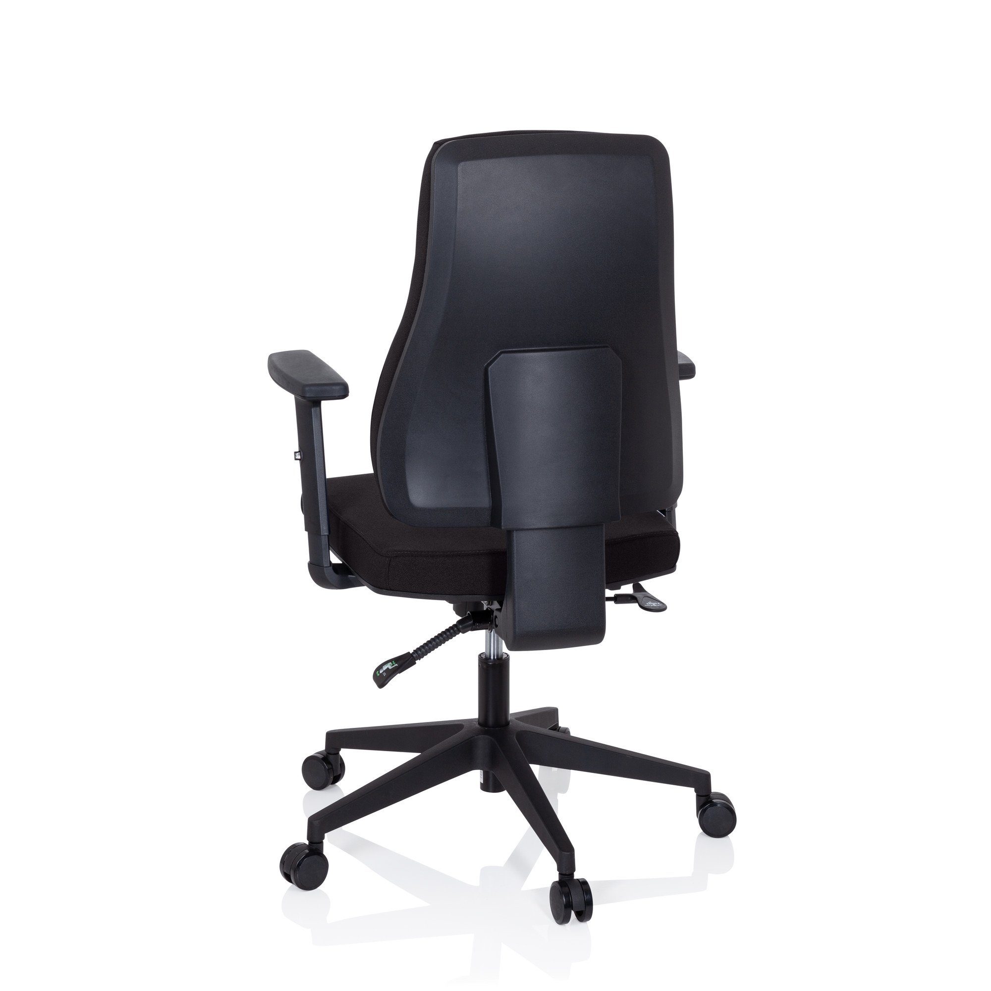 Schwarz Bürostuhl Profi (1 Drehstuhl hjh ergonomisch Stoff Schreibtischstuhl MATHES St), OFFICE