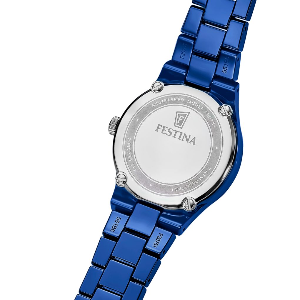 Festina Keramikuhr Ceramic F20751_5, Quarzuhr, Armbanduhr, Damenuhr, Keramik, analog