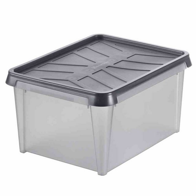 Orthex Aufbewahrungsbox Box wasserdicht 12 l grau SmartStore Dry 15