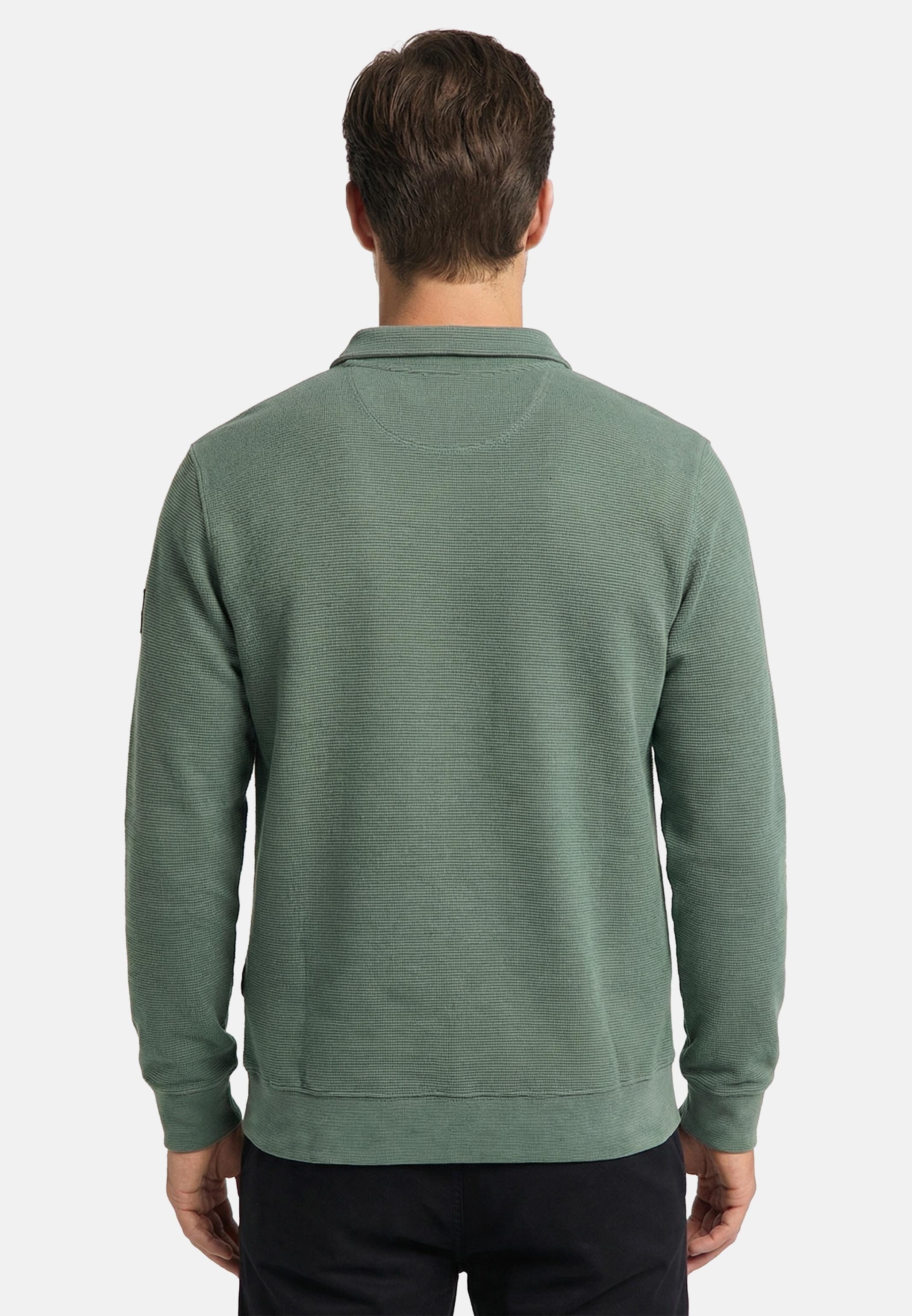 CASAMODA Sweatjacke Basic (1-tlg) Sweatjacke - Baumwolle - Atmungsaktiv - Hochwertiger Baumwollmix