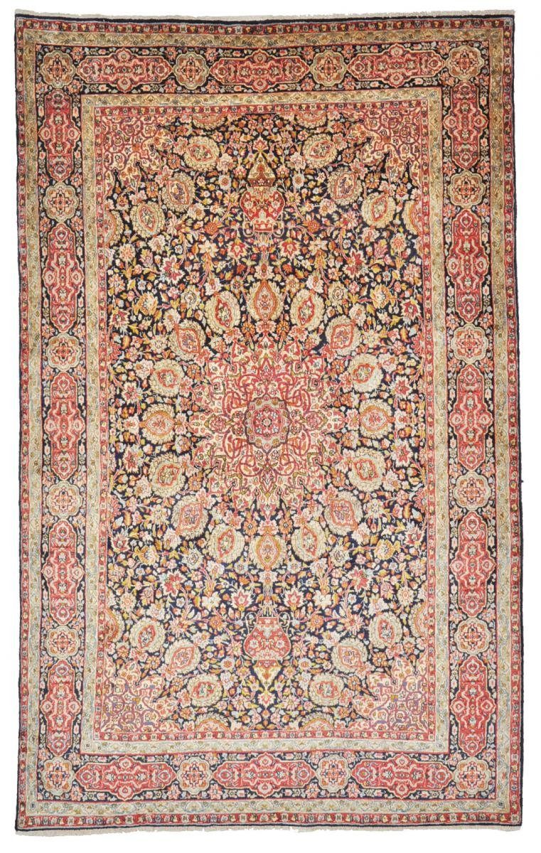 Orientteppich Kerman 148x239 Handgeknüpfter Orientteppich / Perserteppich, Nain Trading, rechteckig, Höhe: 8 mm