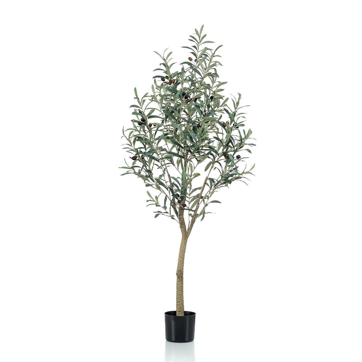 Kunstpflanze Kunstbaum Olea Europaea – Olivenbaum – 140 cm Olivenbaum, Florora, Höhe 140 cm, realistische Farbgebung