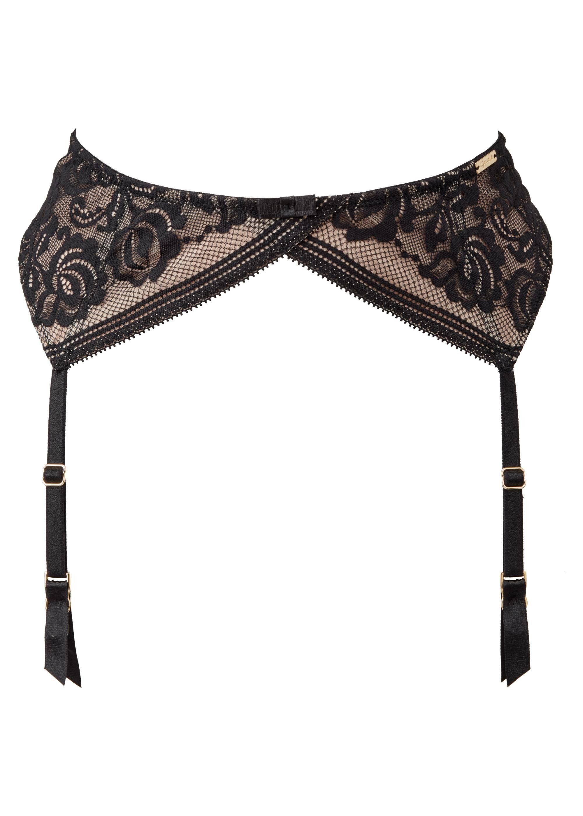 Strapsgürtel Encore Strumpfgürtel Black/Natur