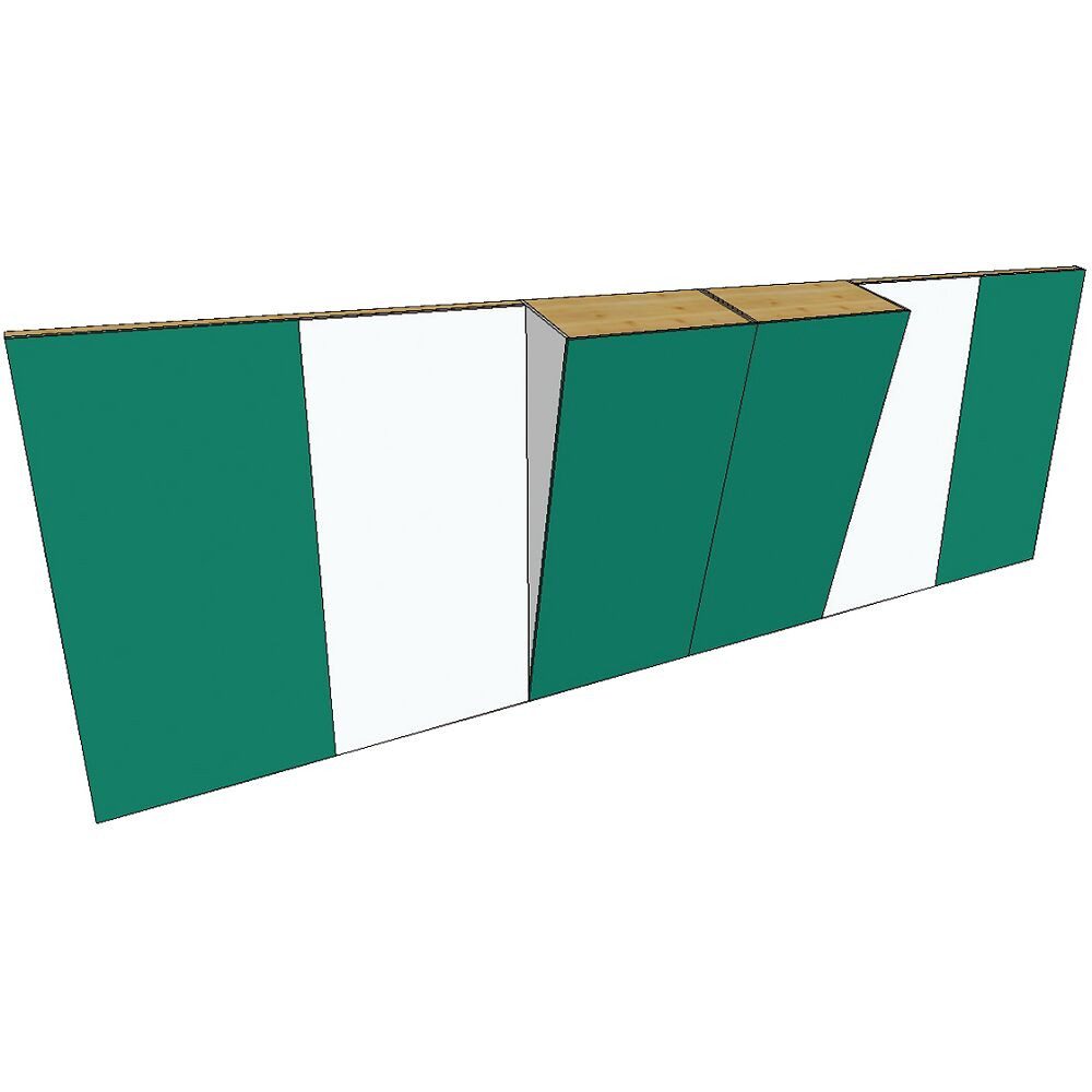 Kletterwand Boulderwand-Bausatz Indoor Basic, Höhe 2,48 m, Für Schulen, Vereine, Kitas