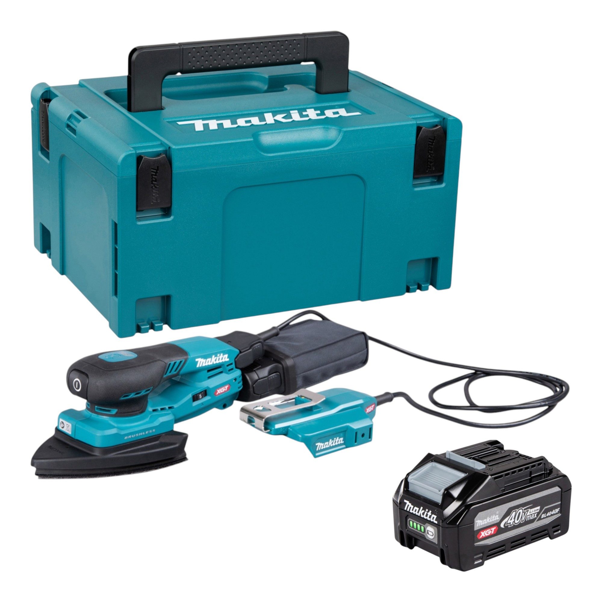 Makita Deltaschleifer BO 006 CGU101 Akku 40 V max. 100 x 150 mm 3,0 mm Hub Brushless