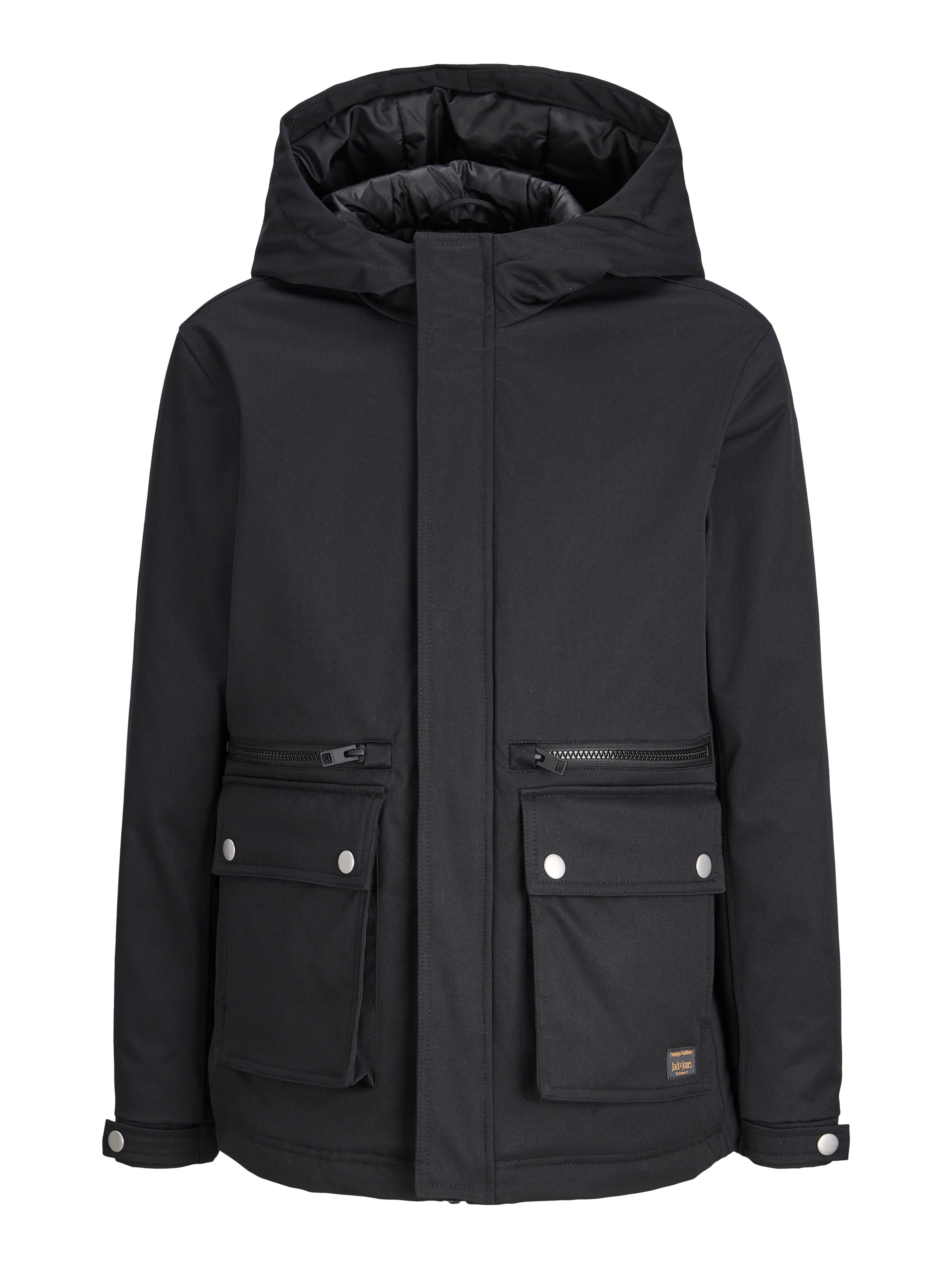 Jack & Jones Junior Parka JJEWOLF PARKA JACKET SN JNR Kunstfaser, normal geschnitten