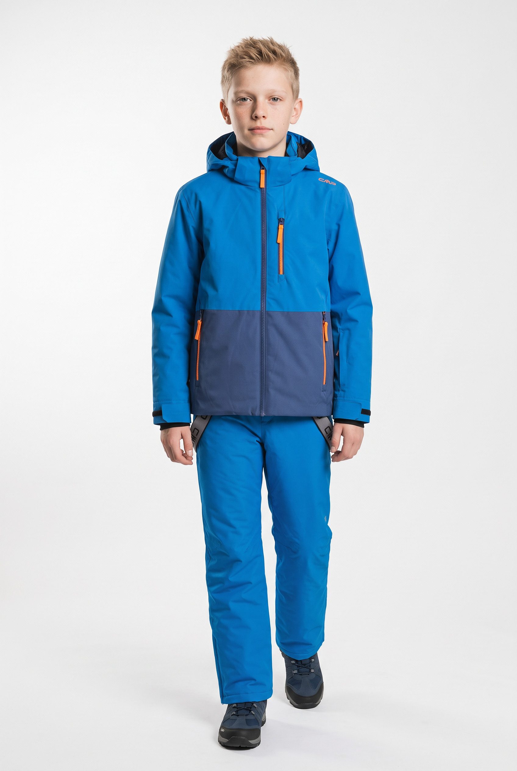 CMP Skianzug KID SET JACKET AND PANT (2-tlg), für Kinder, zweiteiliges Set aus Jacke und Hose, sportlicher Stil