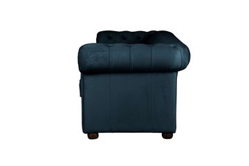 Home affaire 3-Sitzer CHARENTE wahlweise mit Bettfunktion mit hochwertigem, Metalluntergestell, hochwertige Knopfheftung