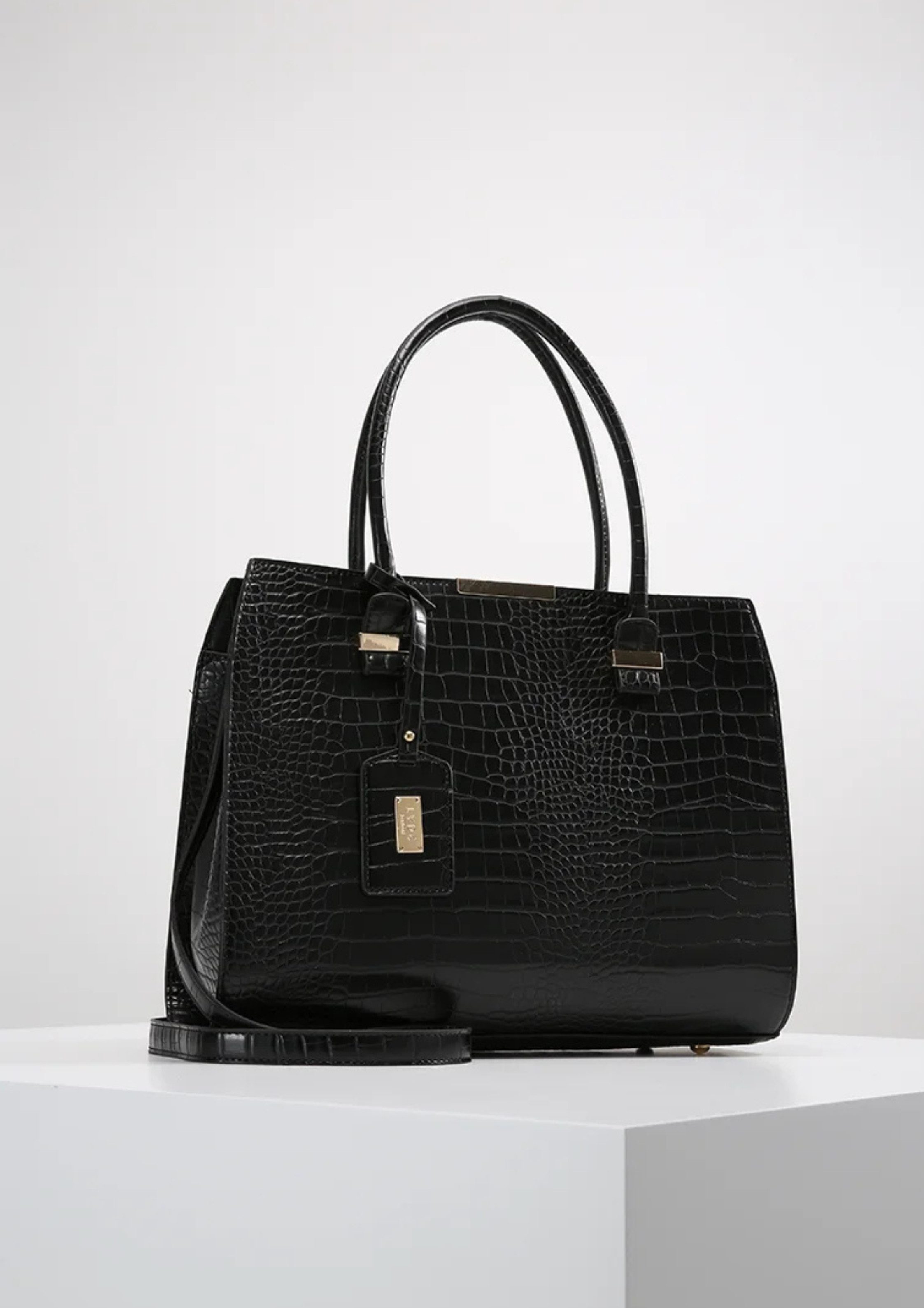 Abendtasche LYDC Handtasche für Damen – Schwarze Henkeltasche mit Stil