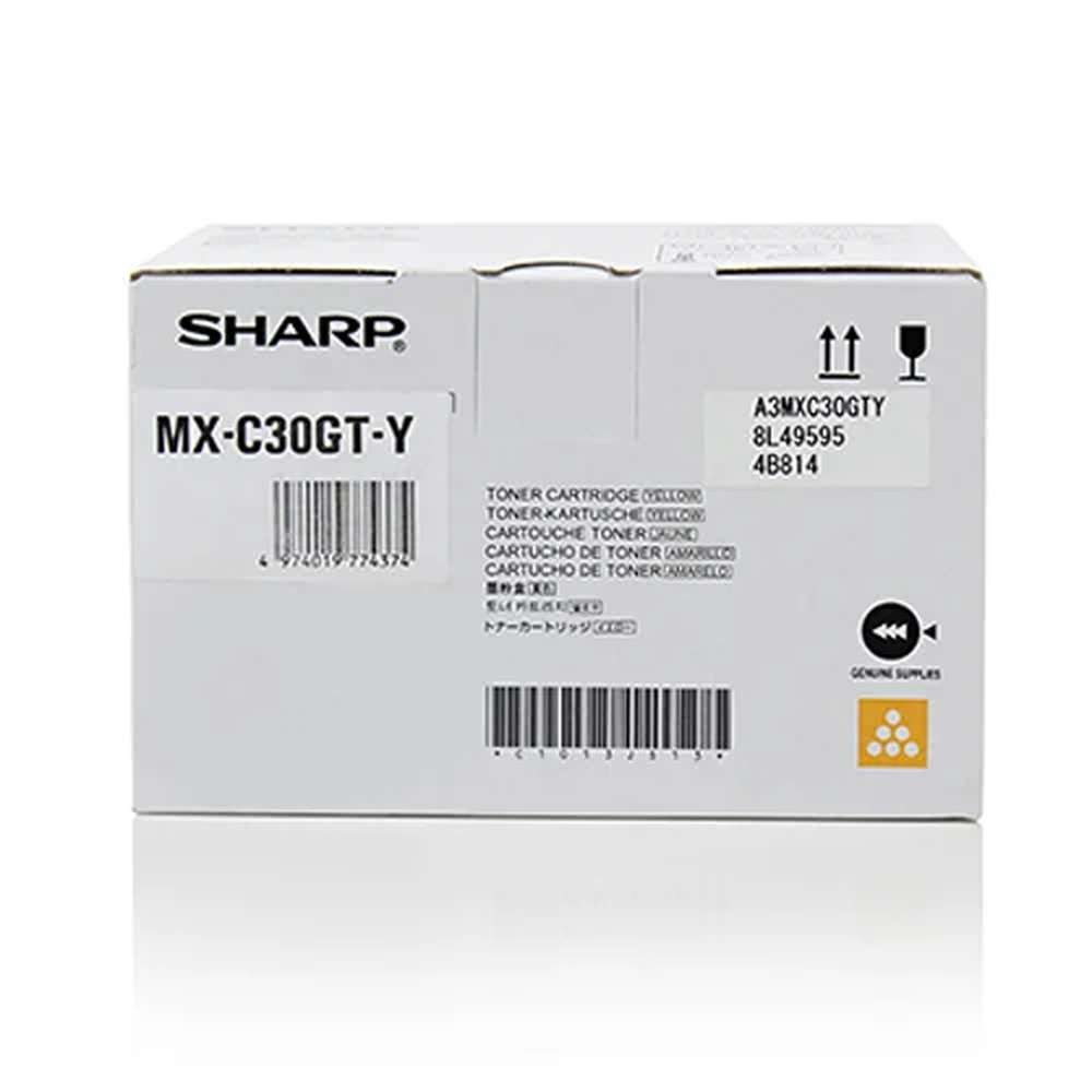 Sharp Tonerpatrone Sharp MXC30GTY Tonerkartusche 1 Stück(e) Original Gelb