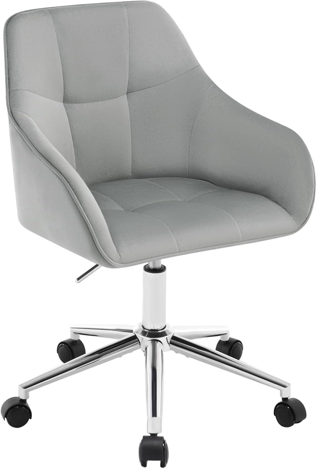 Woltu Bürostuhl (1 St), Homeoffice Stuhl, höhenverstellbar, Samtsitz günstig online kaufen