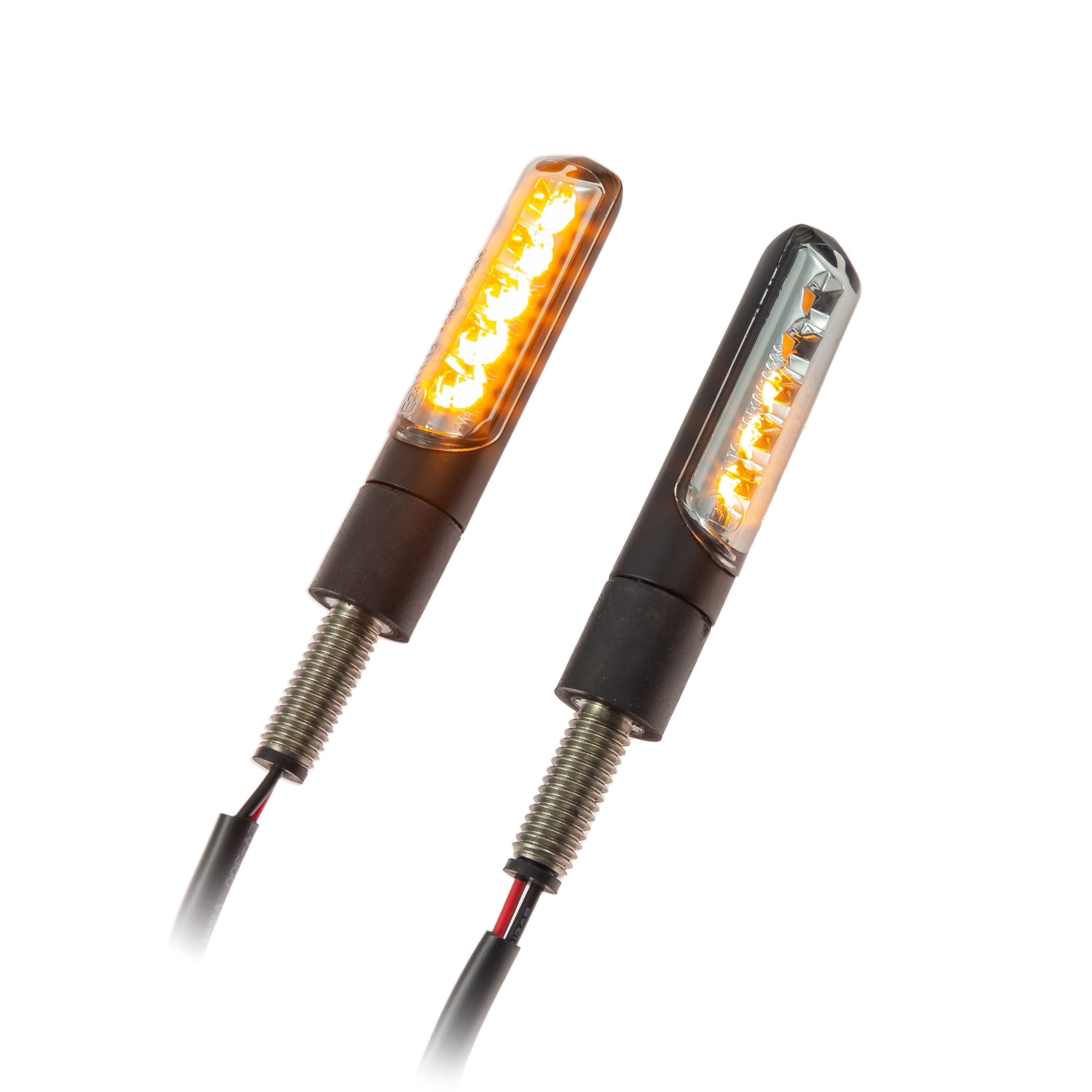 IBEX Blinker Universal Motorrad SMD-Blinkerset Bold sequenziell Alu