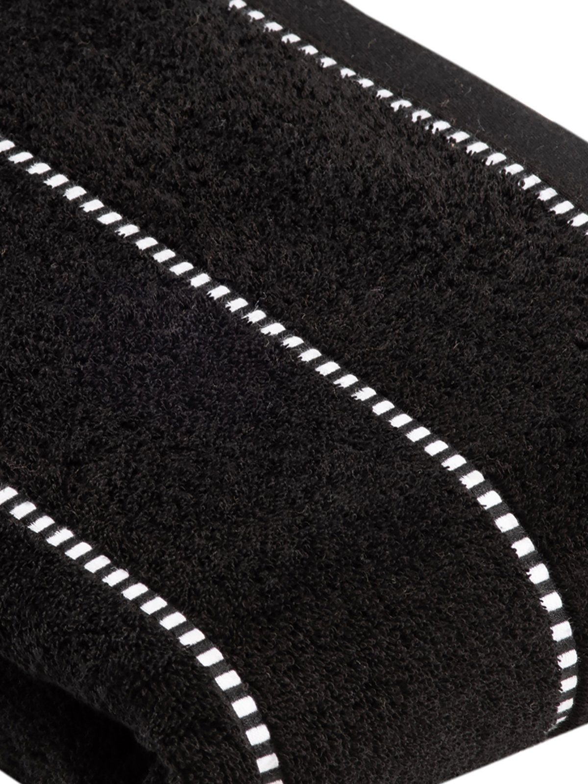 Duschtuch 67 STRIPES, BOX 1-St), cm (Stück, x Duschtuch Frottier hohe Esprit Markenqualität 140 black