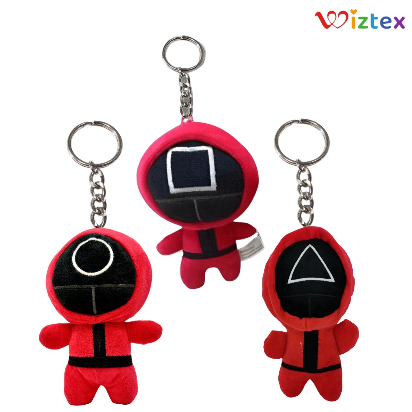 Wiztex Schlüsselanhänger Set Squid Game Schlüsselanhänger günstig online kaufen