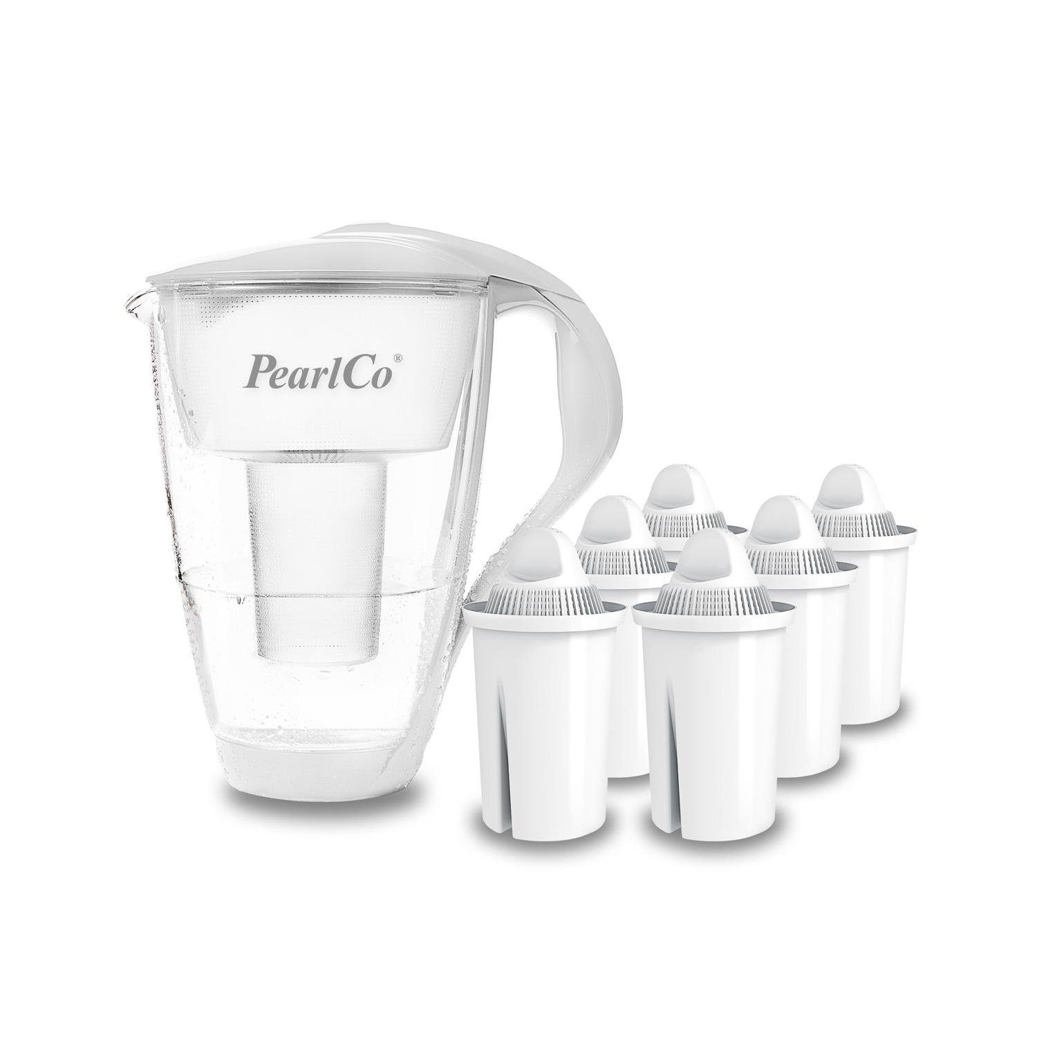PearlCo Wasserfilter Glas Inkl. 6 Filterkartuschen, Zubehör für Brita  Classic u. PearlCo Classic online kaufen | OTTO