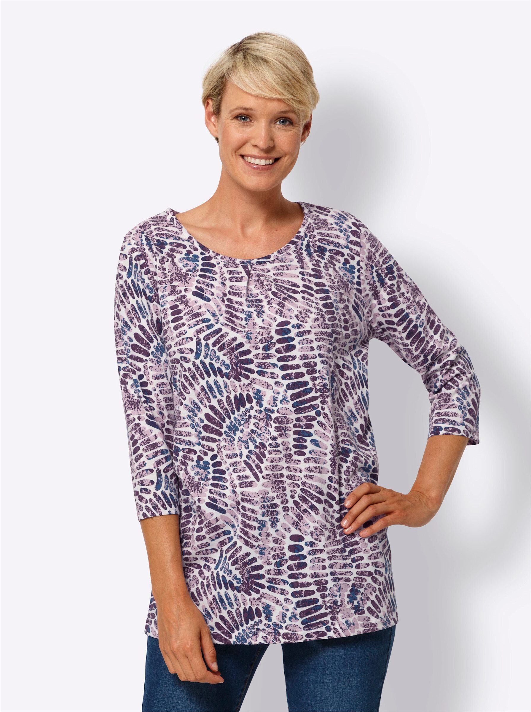 Sieh an! T-Shirt Longshirt 3/4-Arm günstig online kaufen