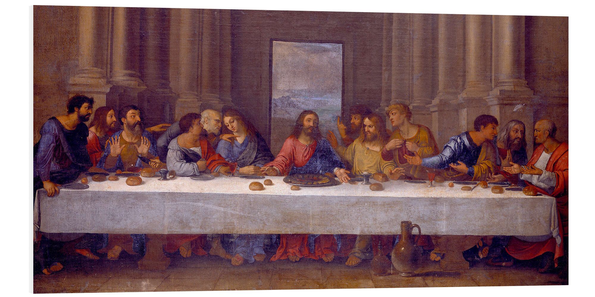 Posterlounge Forex-Bild Nicolas Poussin, Das letzte günstig online kaufen